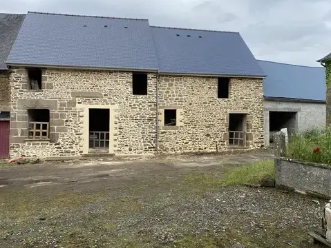 rénovation façade Liffré-5
